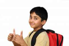dziecko z plecakiem, Arvind Balaraman / www.freedigitalphotos.net